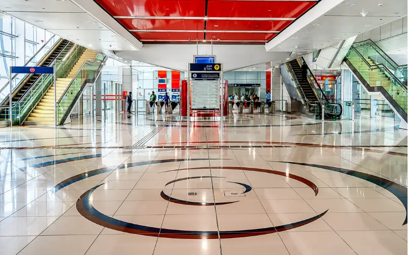Design of Etisalat Metro Station