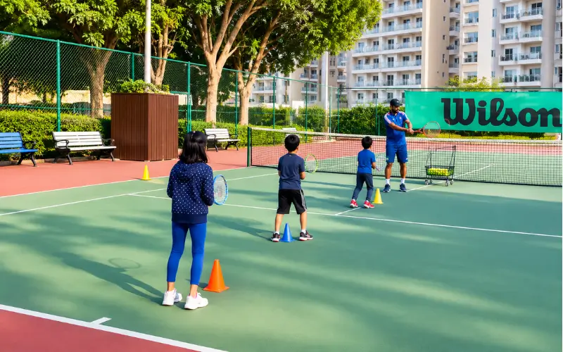 Play Outdoor Sports at Al Nahda Pond Park