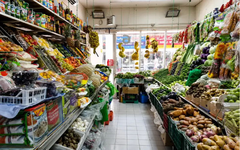 Fruits and Vegetables at AL Karama fish Market