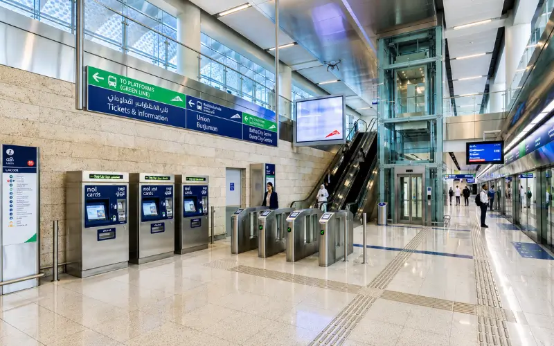 Etisalat Metro Station Facilities and Services