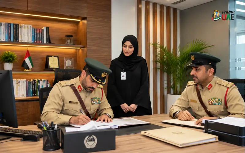 Reporting at Barsha Police Station