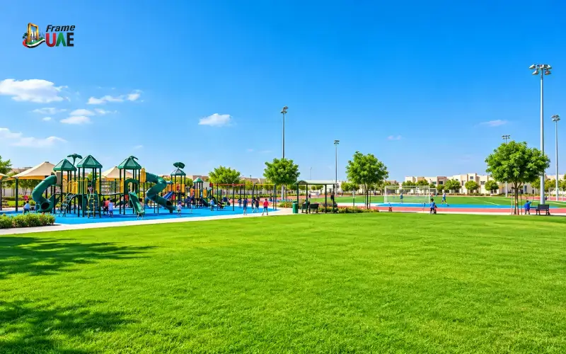Children's Outdoor Play Area at Al Rashidiya Park