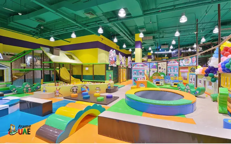 kids' amusement center at Etihad Mall
