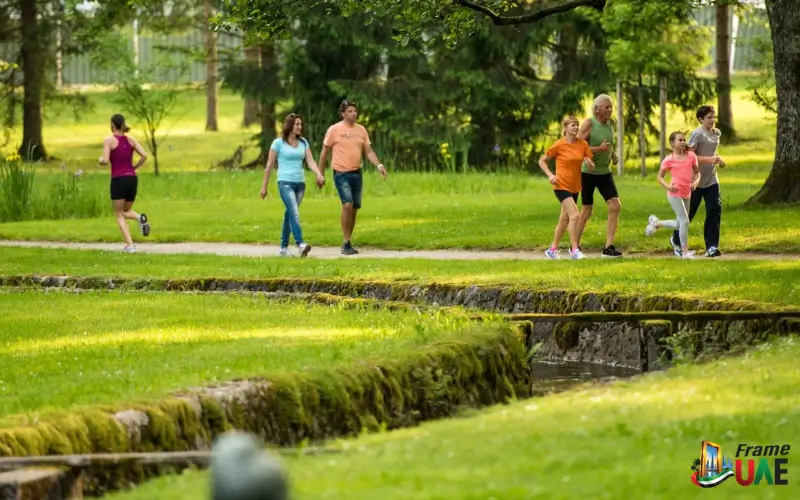 Walking and Jogging Areas