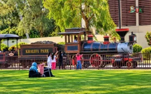 Take the park train