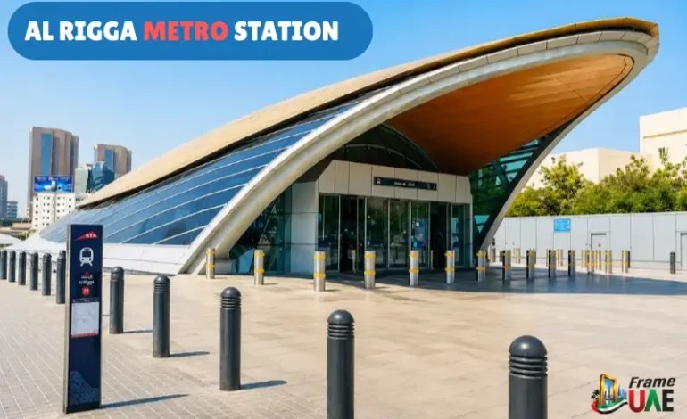 Al Rigga Metro Station Dubai